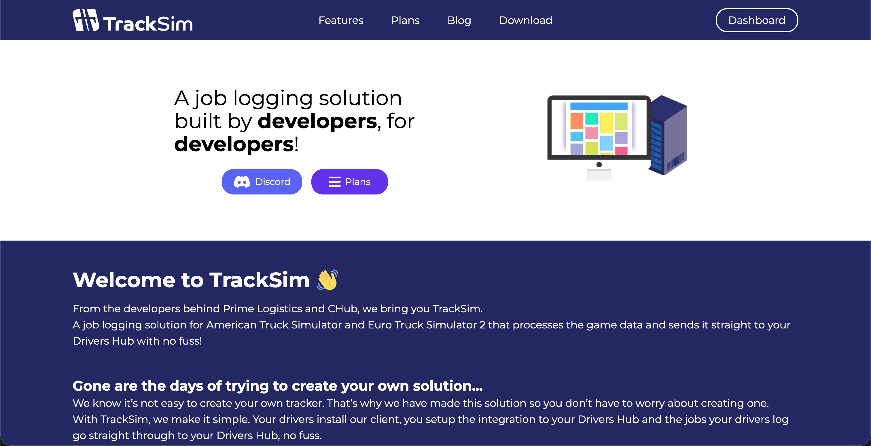 TrackSim product screenshot